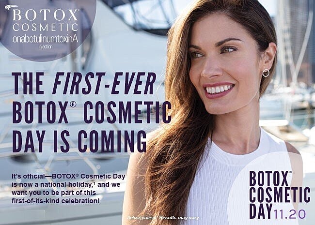 NATIONAL BOTOX DAY! November 20th 2019!