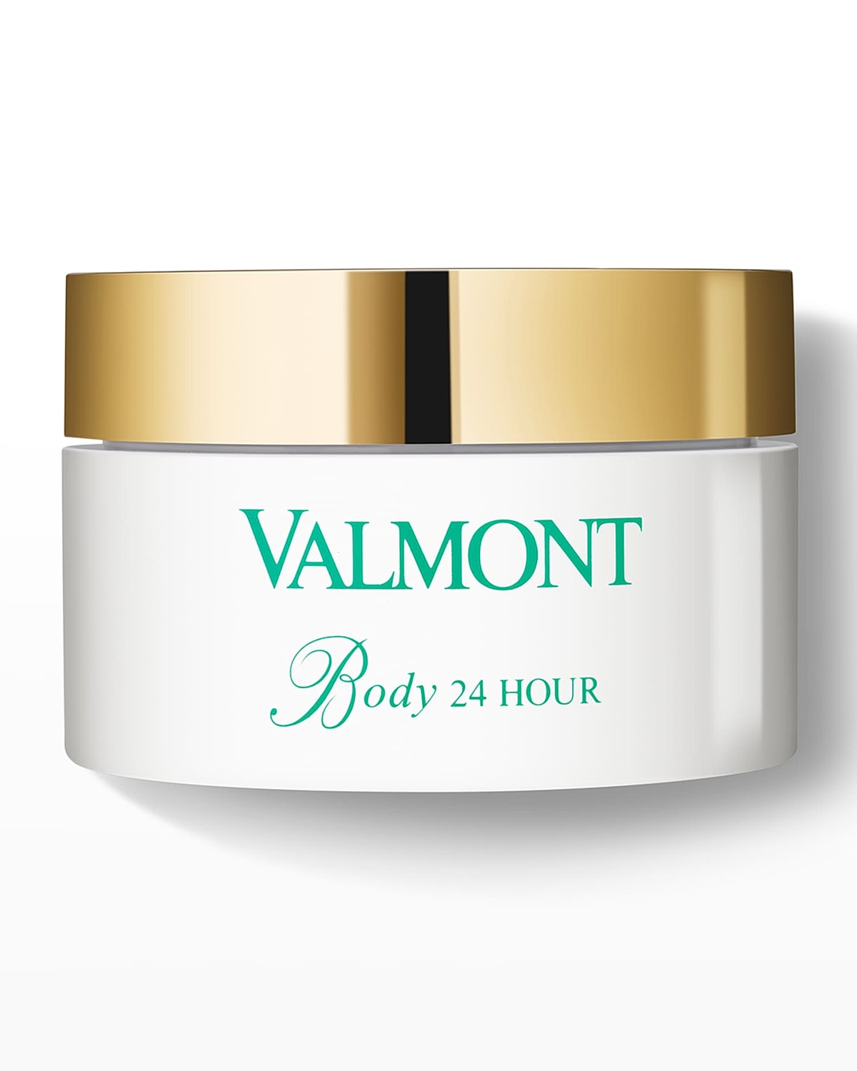 Valmont Body 24 Hour cream container design.