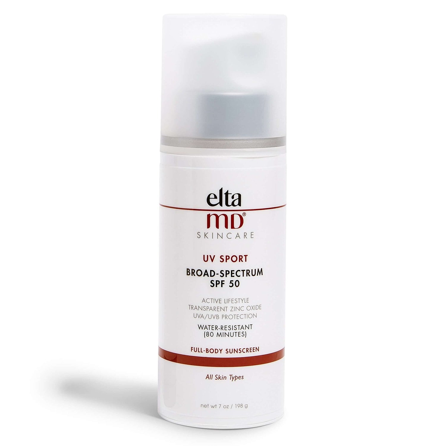 EltaMD UV Sport Broad-Spectrum SPF 50 sunscreen.
