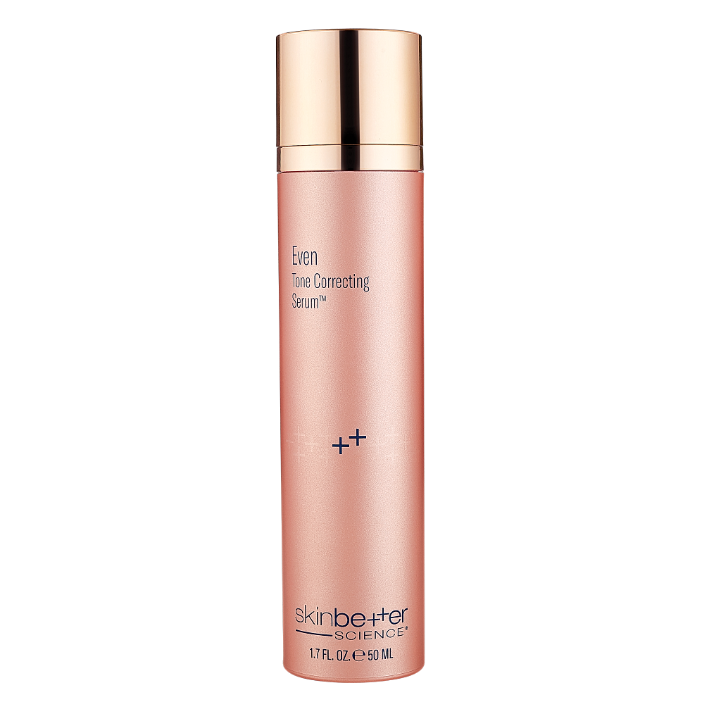 Even Tone Correcting Serum bottle design.