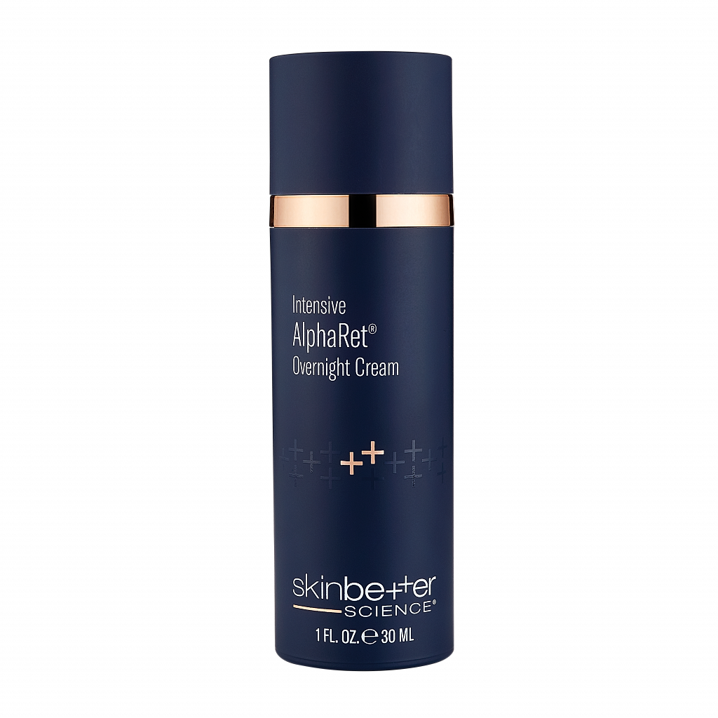 Skinbetter Science AlphaRet Overnight Cream bottle.