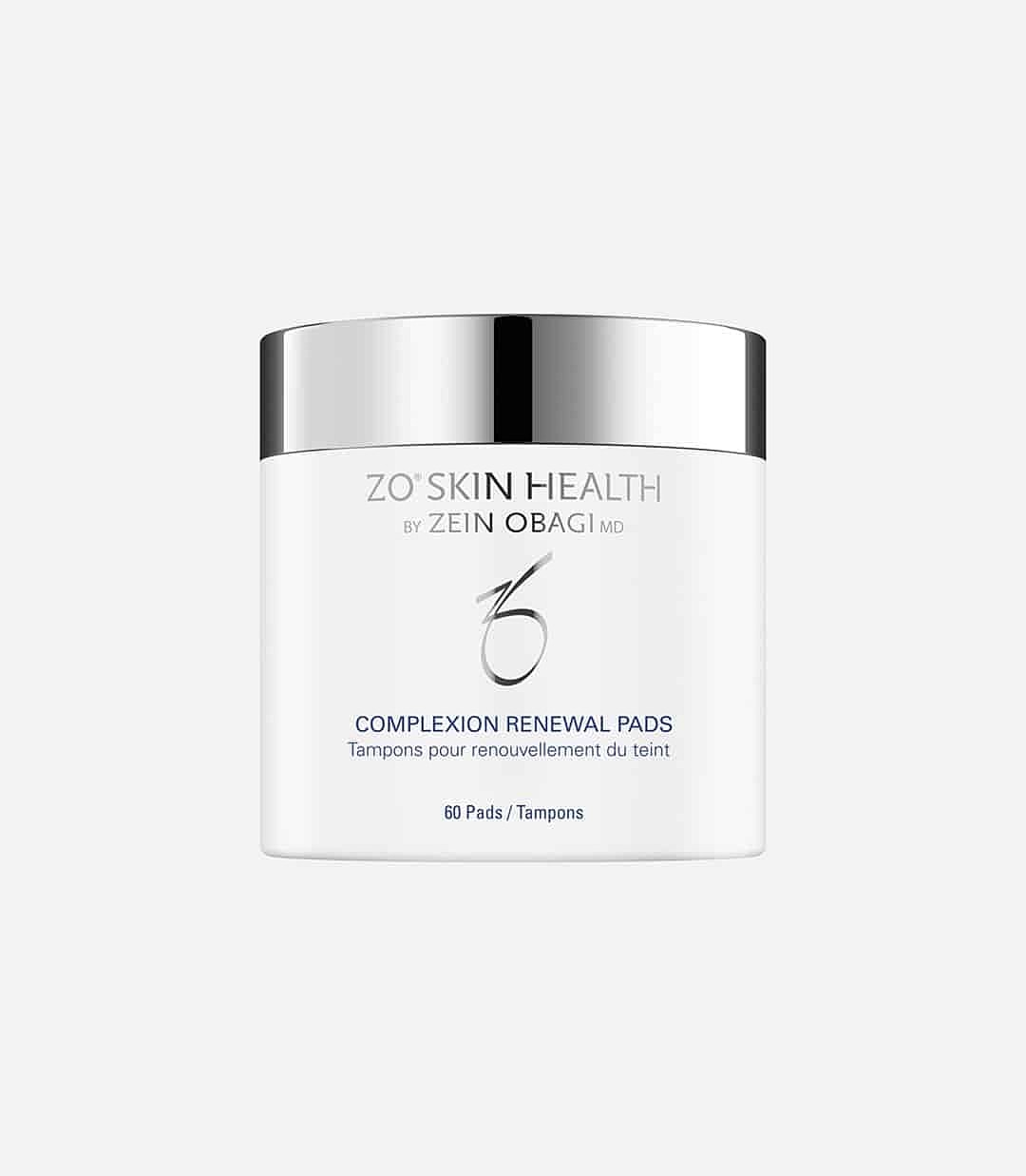 ZO Skin Health complexion renewal pads container.